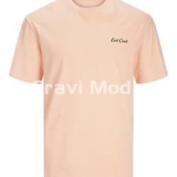 CAMISETA CALAVERA SALMÓN - Imagen 1