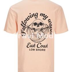 CAMISETA CALAVERA SALMÓN - Imagen 2