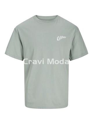 CAMISETA CALAVERA VERDE - Imagen 1