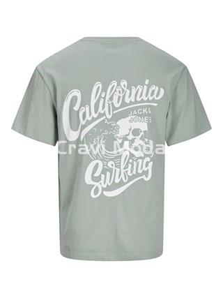 CAMISETA CALAVERA VERDE - Imagen 2