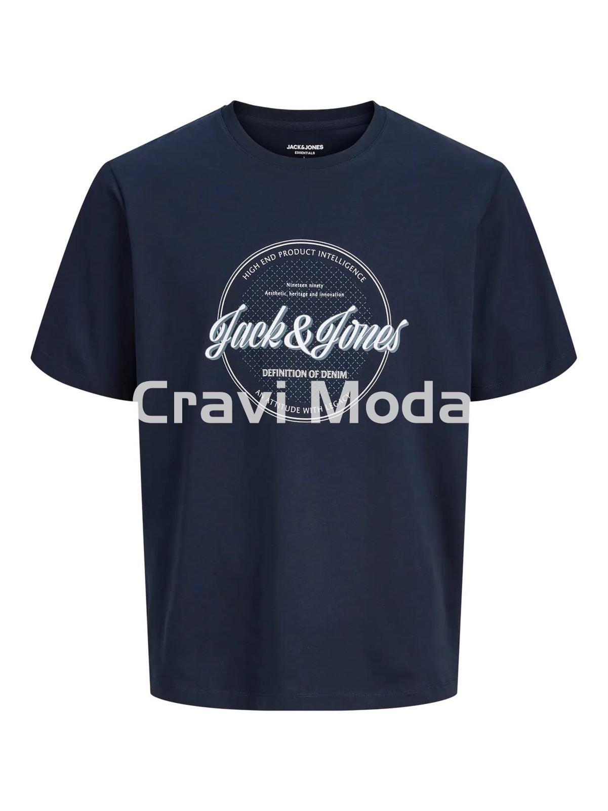 CAMISETA DE MANGA CORTA AZUL MARINO - Imagen 1