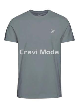 CAMISETA DE MANGA CORTA GRIS - Imagen 1