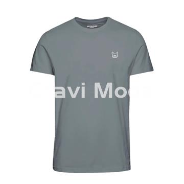 CAMISETA DE MANGA CORTA GRIS - Imagen 1