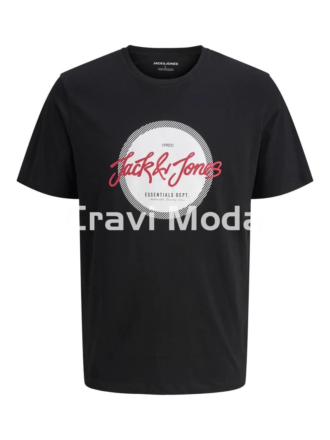 CAMISETA DE MANGA CORTA NEGRA - Imagen 1