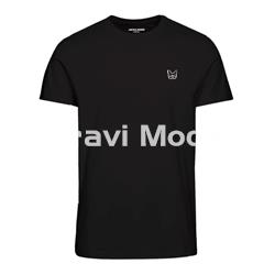 CAMISETA DE MANGA CORTA NEGRA - Imagen 1