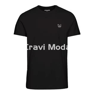 CAMISETA DE MANGA CORTA NEGRA - Imagen 1