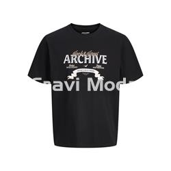 CAMISETA DE MANGA CORTA NEGRA - Imagen 1