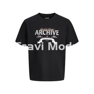 CAMISETA DE MANGA CORTA NEGRA - Imagen 1