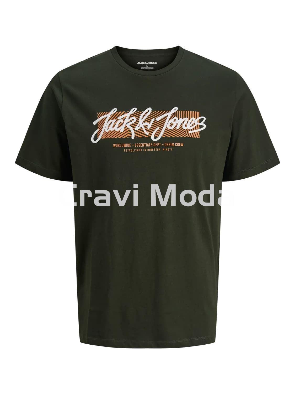 CAMISETA DE MANGA CORTA VERDE - Imagen 1