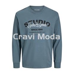 CAMISETA DE MANGA LARGA AZUL - Imagen 1