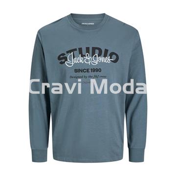 CAMISETA DE MANGA LARGA AZUL - Imagen 1