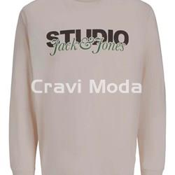 CAMISETA DE MANGA LARGA BEIS - Imagen 1