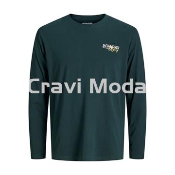 CAMISETA DE MANGA LARGA VERDE - Imagen 1