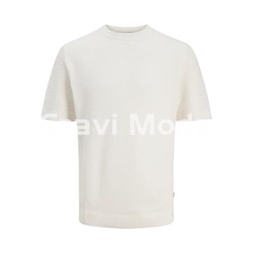 CAMISETA DE PUNTO BLANCA - Imagen 1