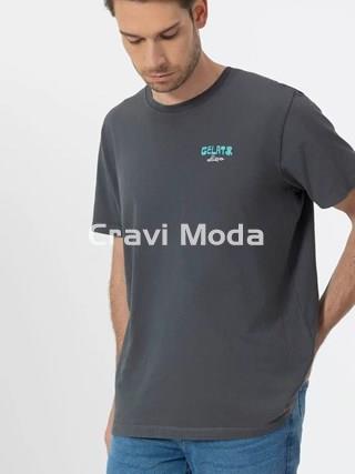 CAMISETA GELATO GRIS - Imagen 1