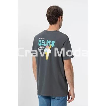 CAMISETA GELATO GRIS - Imagen 2