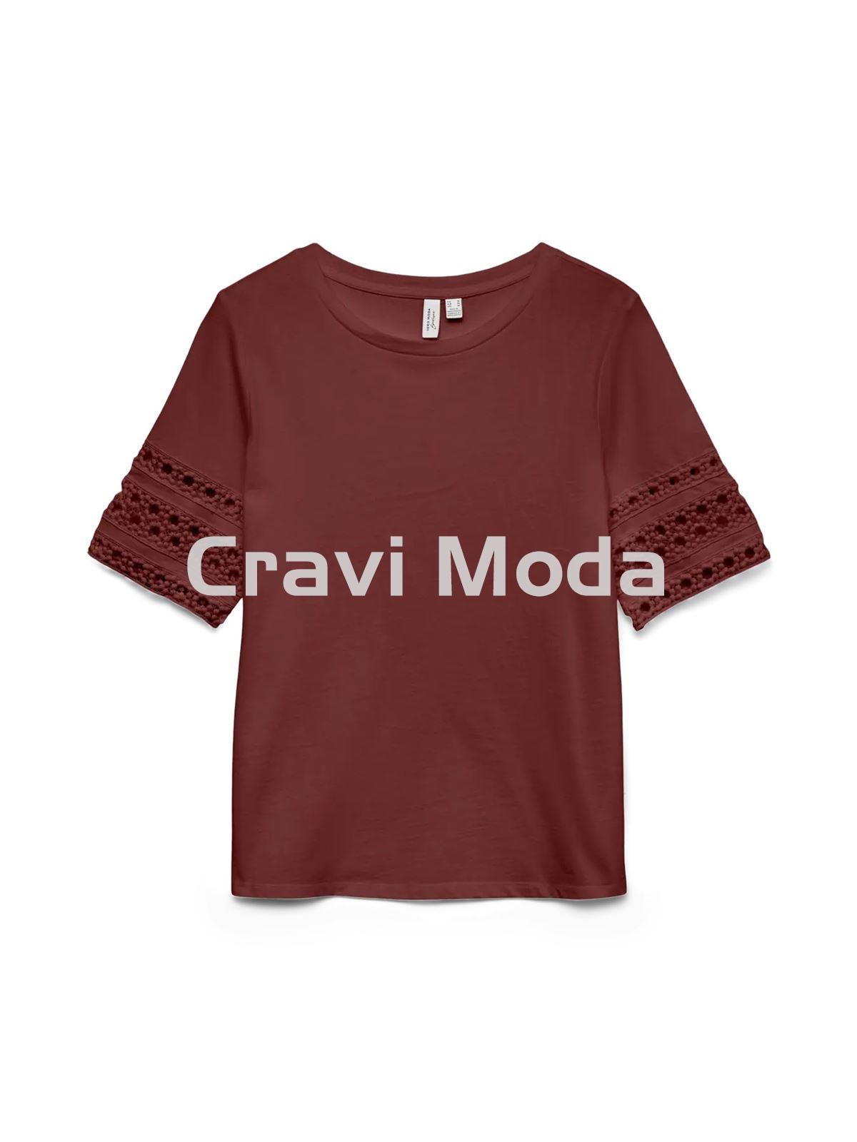 CAMISETA GRANATE - Imagen 1