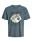 CAMISETA GRIS AZULADO CALAVERA - Imagen 1