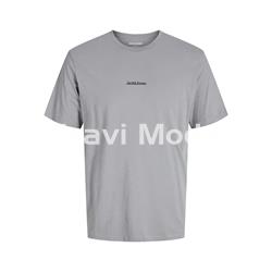 CAMISETA GRIS DIBUJO EN LA ESPALDA - Imagen 1