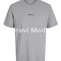 CAMISETA GRIS DIBUJO EN LA ESPALDA - Imagen 1