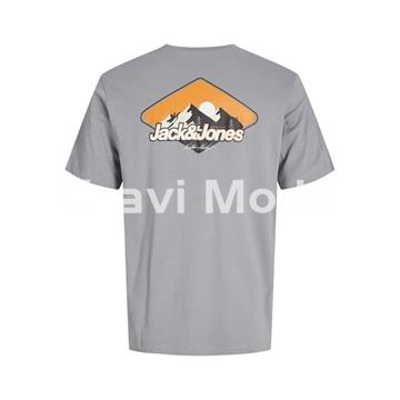 CAMISETA GRIS DIBUJO EN LA ESPALDA - Imagen 2