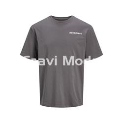 CAMISETA GRIS OSCURO DIBUJO EN ESPALDA - Imagen 1