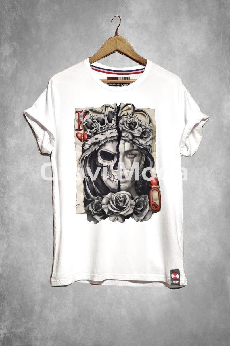 CAMISETA KYQ BLANCA - Imagen 1