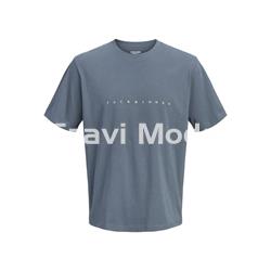 CAMISETA MANGA CORTA AZUL GRISACEO - Imagen 1