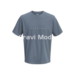CAMISETA MANGA CORTA AZUL GRISACEO - Imagen 1