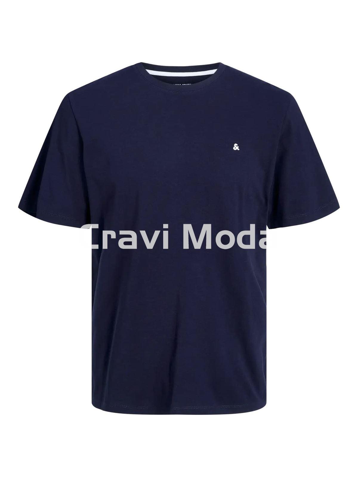 CAMISETA MANGA CORTA AZUL MARINO - Imagen 1