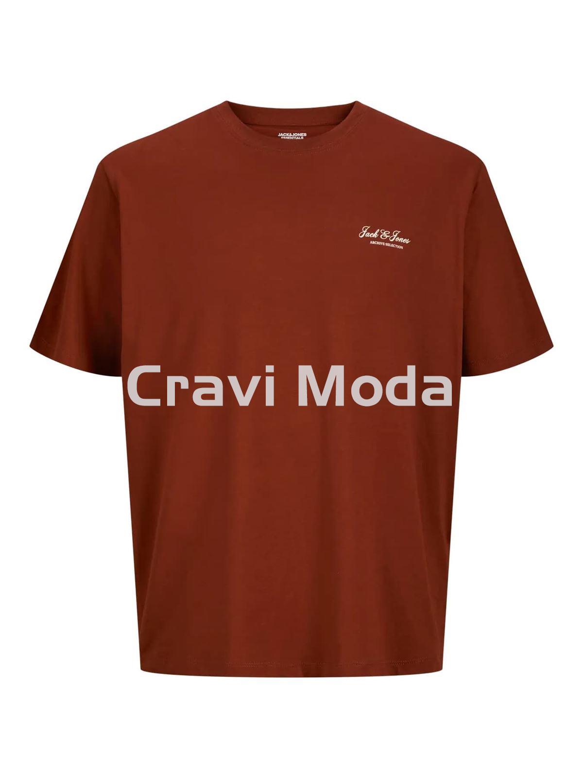 CAMISETA MANGA CORTA GRANATE - Imagen 1