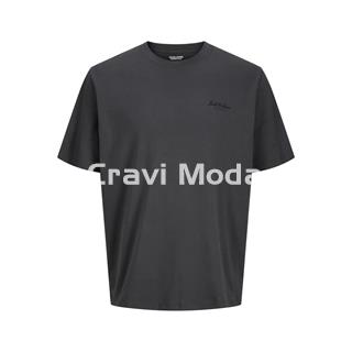 CAMISETA MANGA CORTA GRIS - Imagen 1