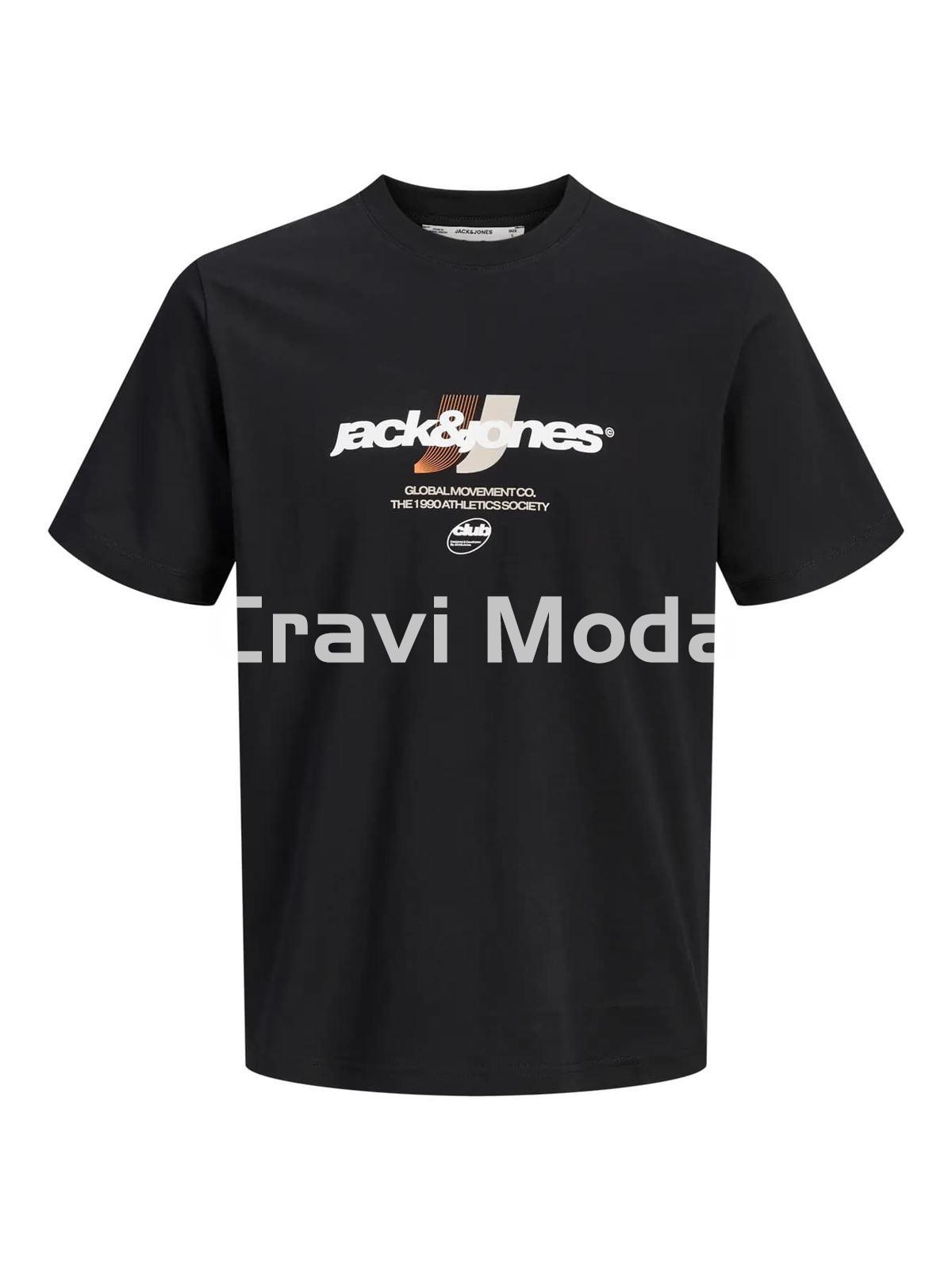 CAMISETA MANGA CORTA NEGRA - Imagen 1