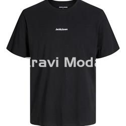 CAMISETA NEGRA DIBUJO EN LA ESPALDA - Imagen 1