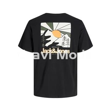 CAMISETA NEGRA DIBUJO EN LA ESPALDA - Imagen 2