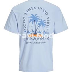 CAMISETA PALMERAS AZUL - Imagen 2