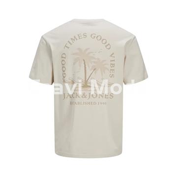 CAMISETA PALMERAS BEIS - Imagen 2