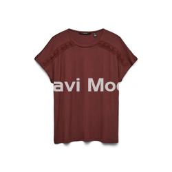 CAMISETA ROJO OSCURO - Imagen 1