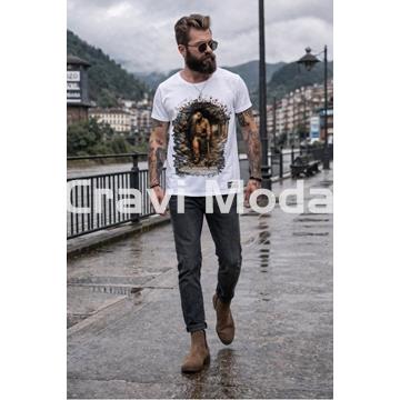 CAMISETA SANTA BLANCA - Imagen 1