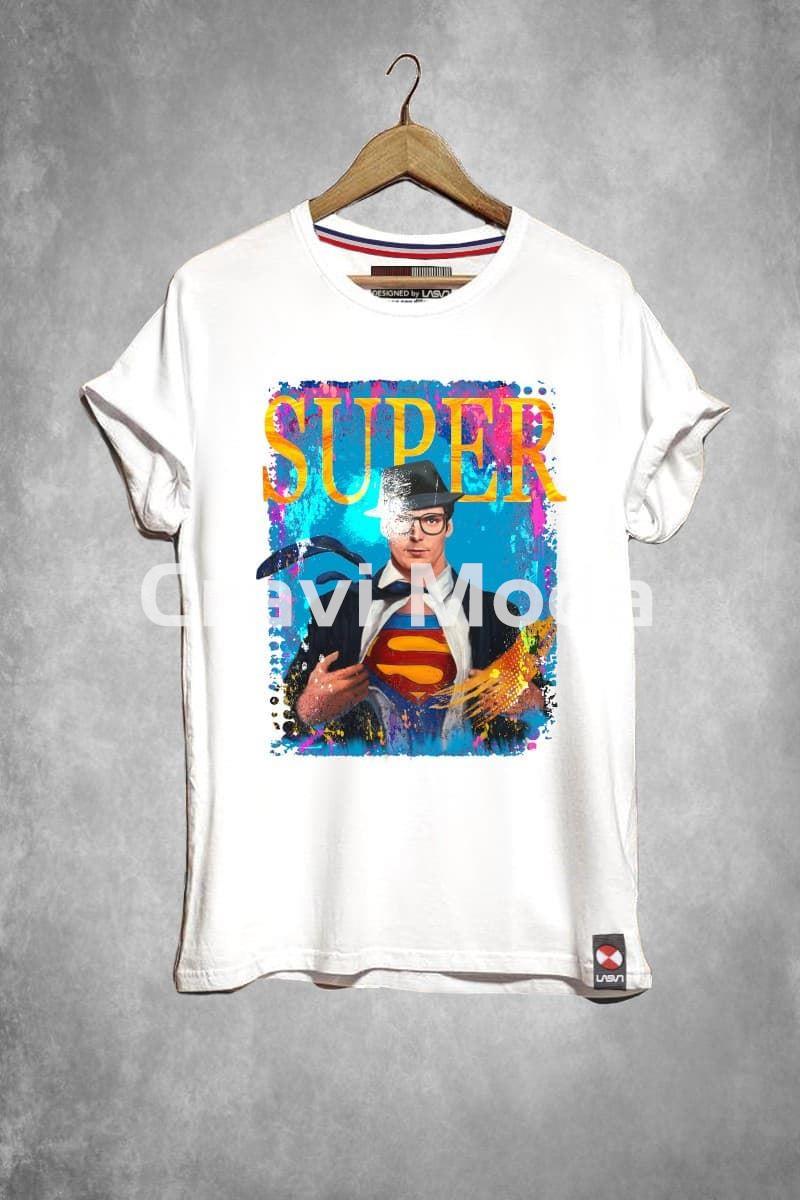 CAMISETA SUPER BLANCA - Imagen 1