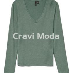 CAMISETA VERDE MANGA LARGA - Imagen 1