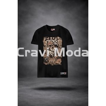 CAMISETA ZEUS NEGRA - Imagen 2
