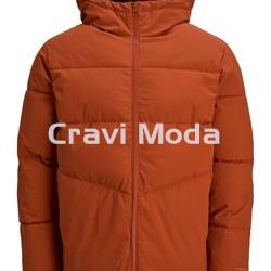 CAZADORA ACOLCHADA ROJO ANARANJADO - Imagen 1