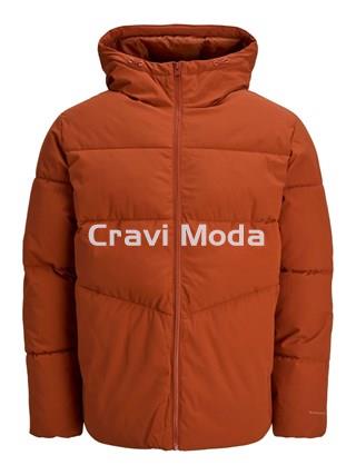 CAZADORA ACOLCHADA ROJO ANARANJADO - Imagen 1