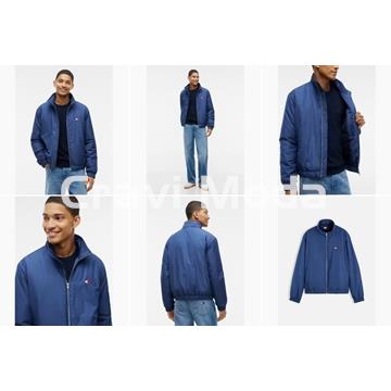 CAZADORA BOMBER AZUL - Imagen 1