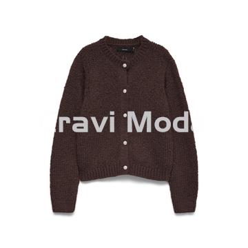 CHAQUETA MARRON CHOCOLATE - Imagen 1