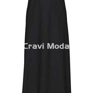 FALDA NEGRA SATINADA - Imagen 1