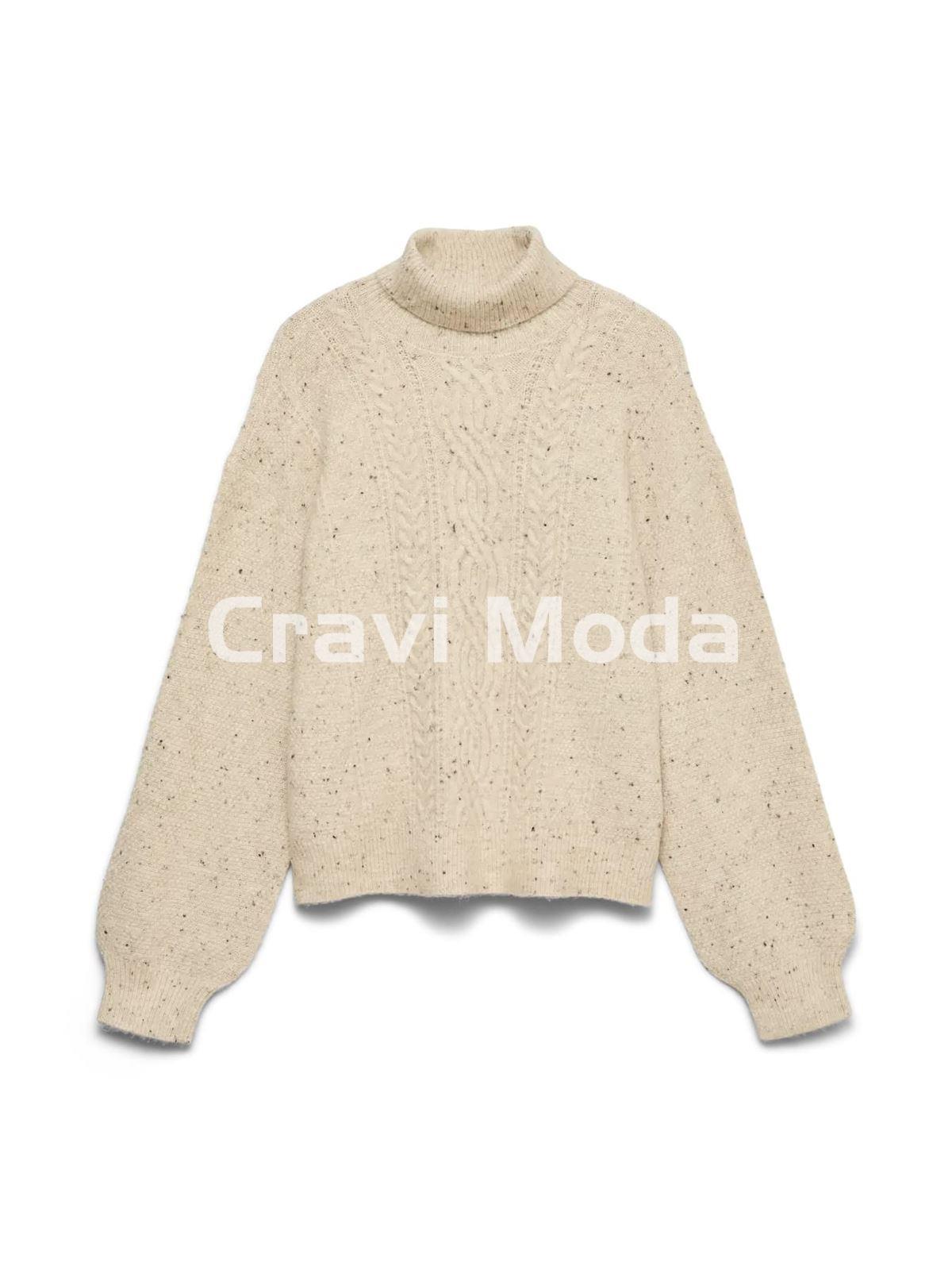 JERSEY BEIS CUELLO VUELTO - Imagen 1