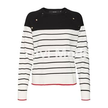 JERSEY BLANCO Y NEGRO - Imagen 1