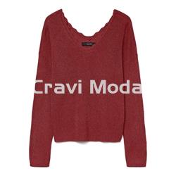 JERSEY BURDEOS DE PICO - Imagen 1